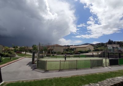 Création du City Stade avec les enfants du Conseil