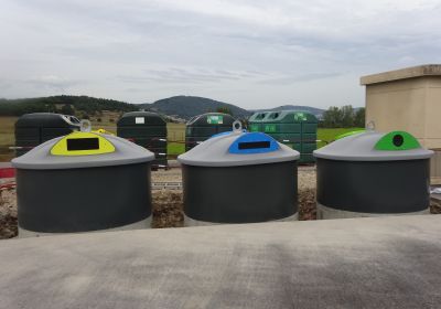 Création de l'aire de camping-cars et rassemblement