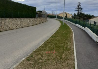 Création de 3 km de trottoirs normalisés