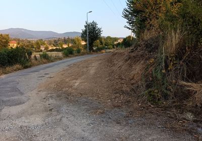 Fély, élargissement route Boissy d'Anglas