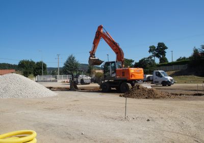 Création du parking de La Garde